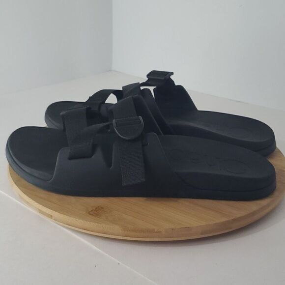 Chaco Chillos Slides Cross Straps Men's Size 13 - Picture 5 of 9